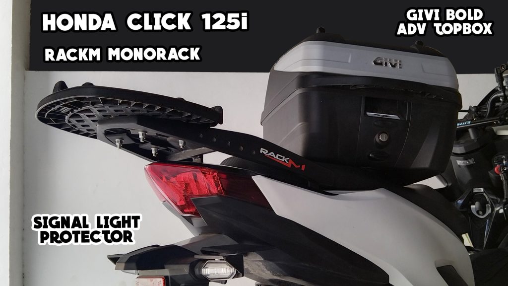 Honda Click RackM Signal Light Protector Givi