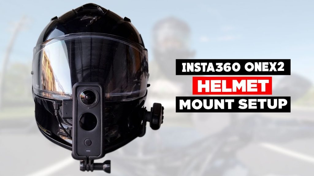 Insta360 Helmet Mount Setup