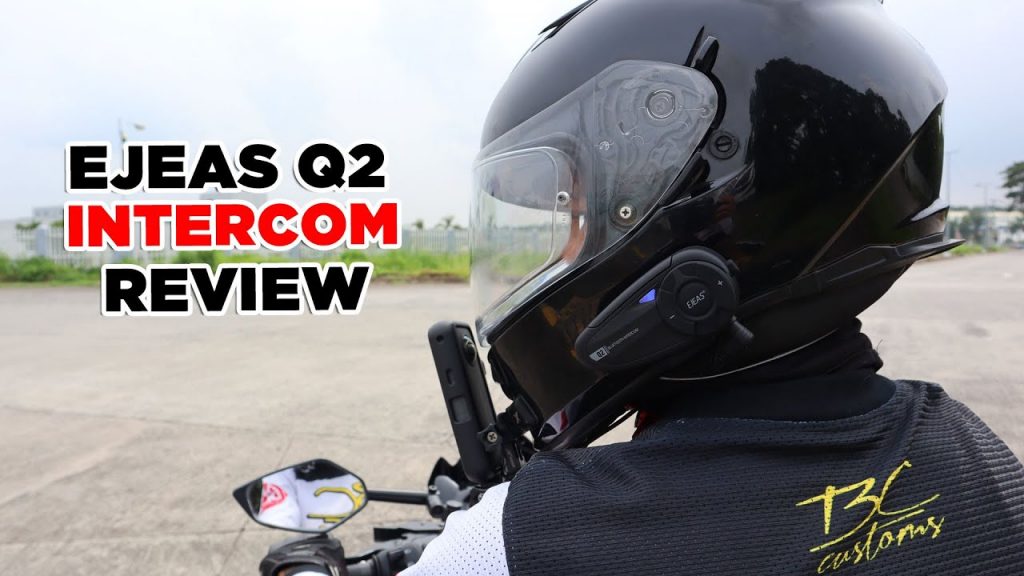 EJEAS Q2 Motorcycle Intercom System