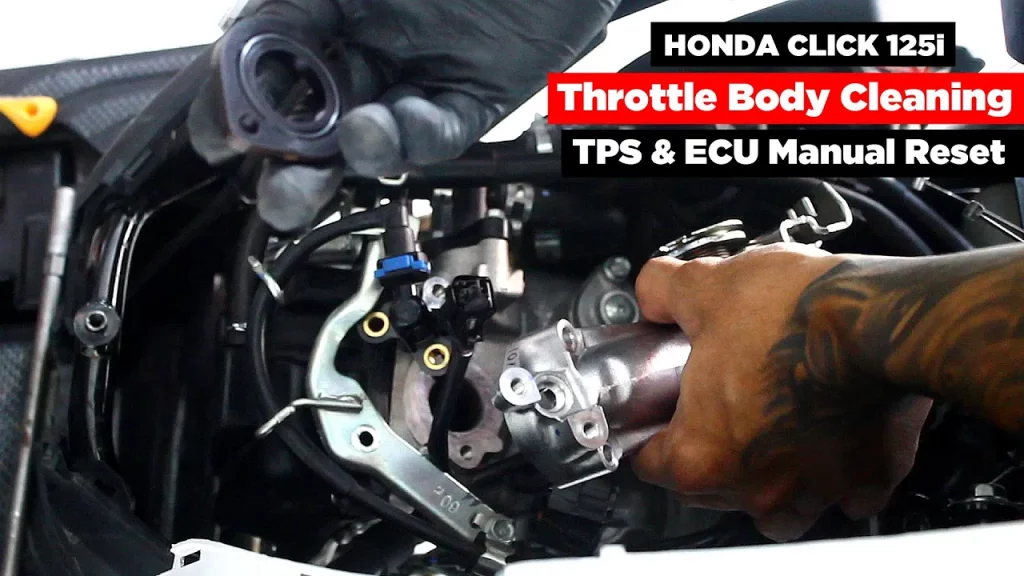 Honda Click 125i Throttle Body Cleaning, TPS & ECU Manual Reset