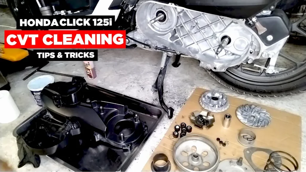 Honda Click CVT Cleaning Tips
