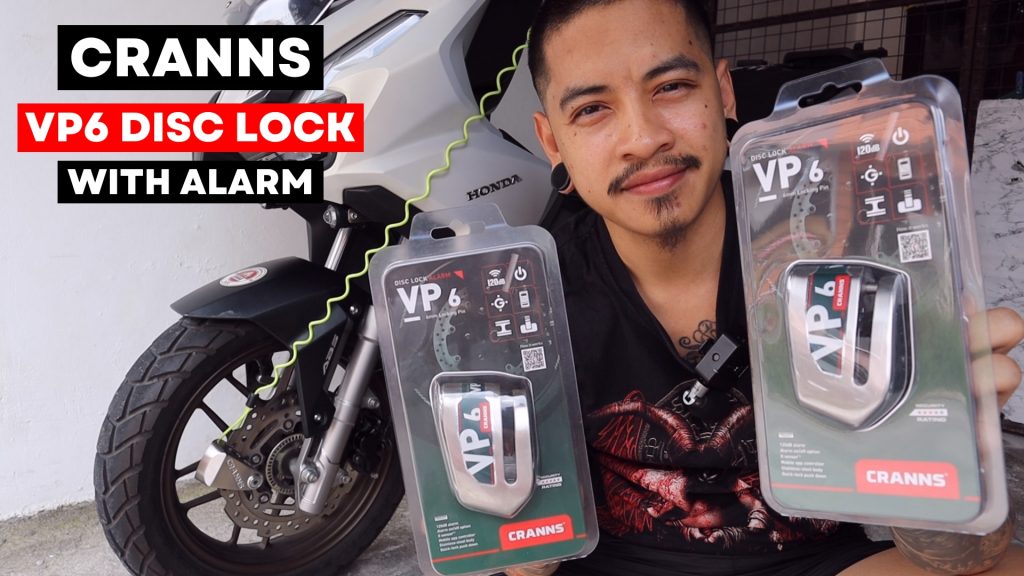 Cranns VP6 Disc Lock with Alarm Philippines