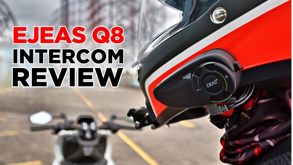 Ejeas q8 Helmet Intercom Review